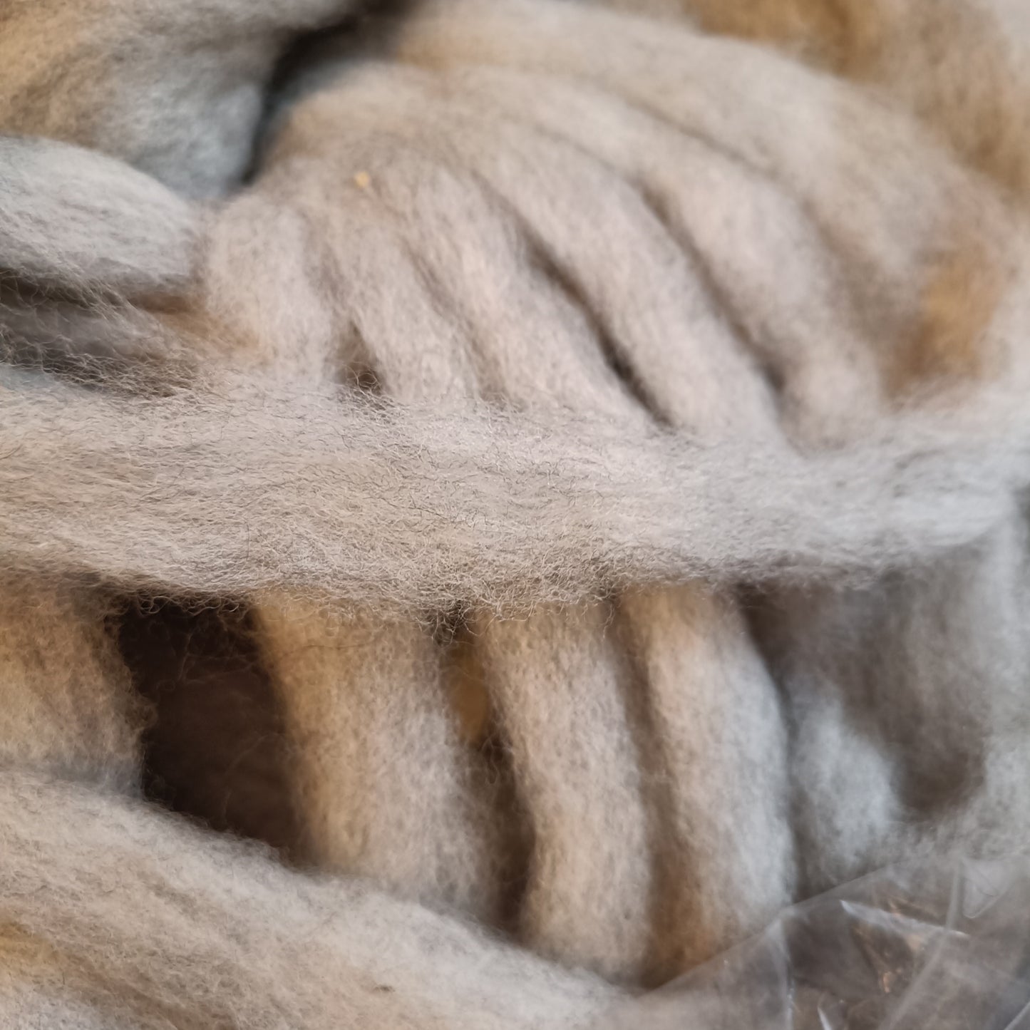 Romney x Shetland Wool - Grey Sliver