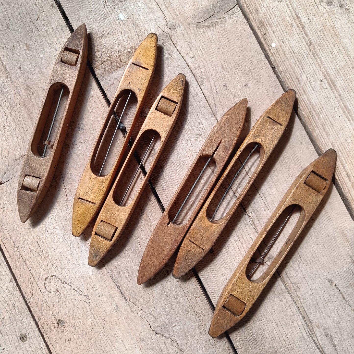 Vintage boat shuttles