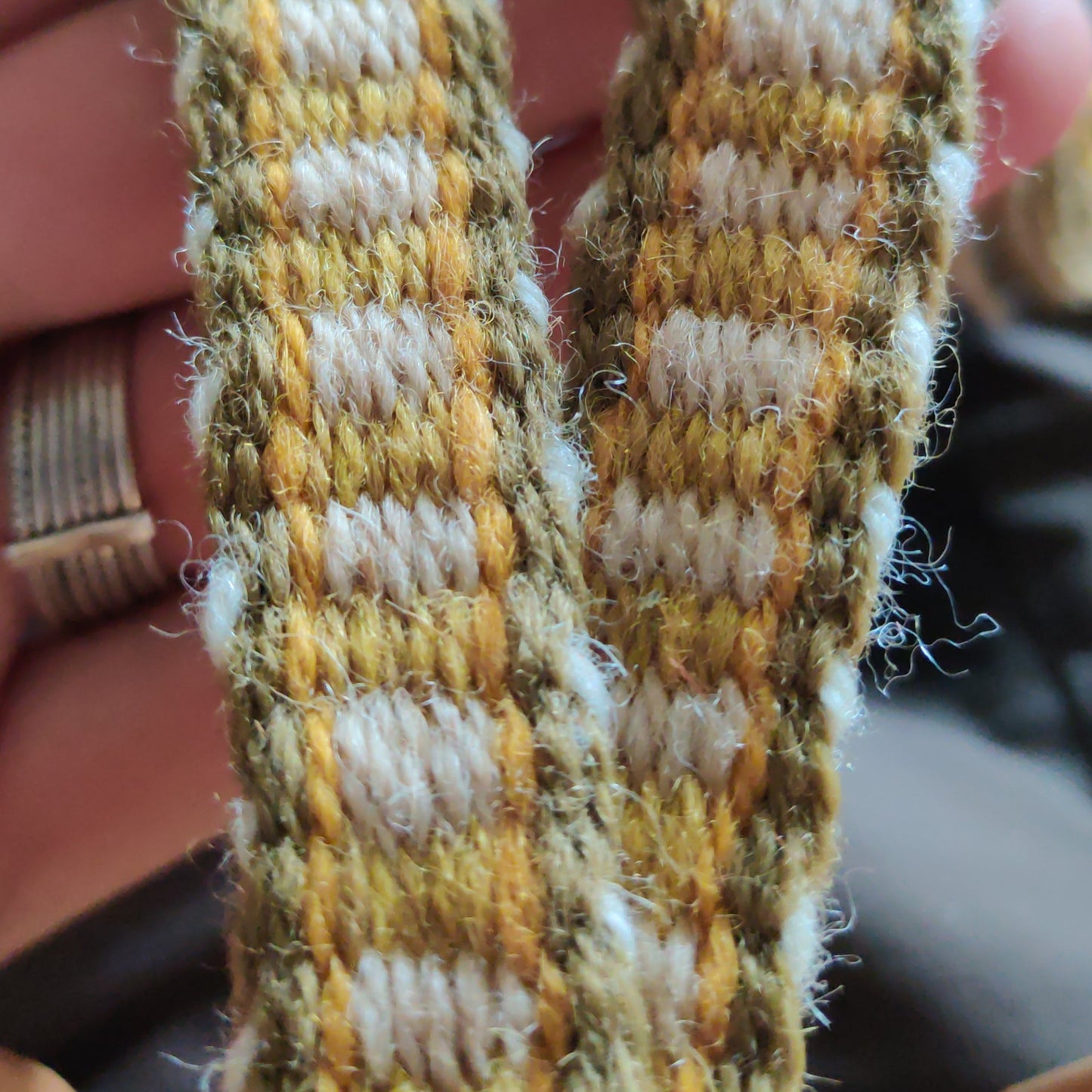 Portland yarn woven