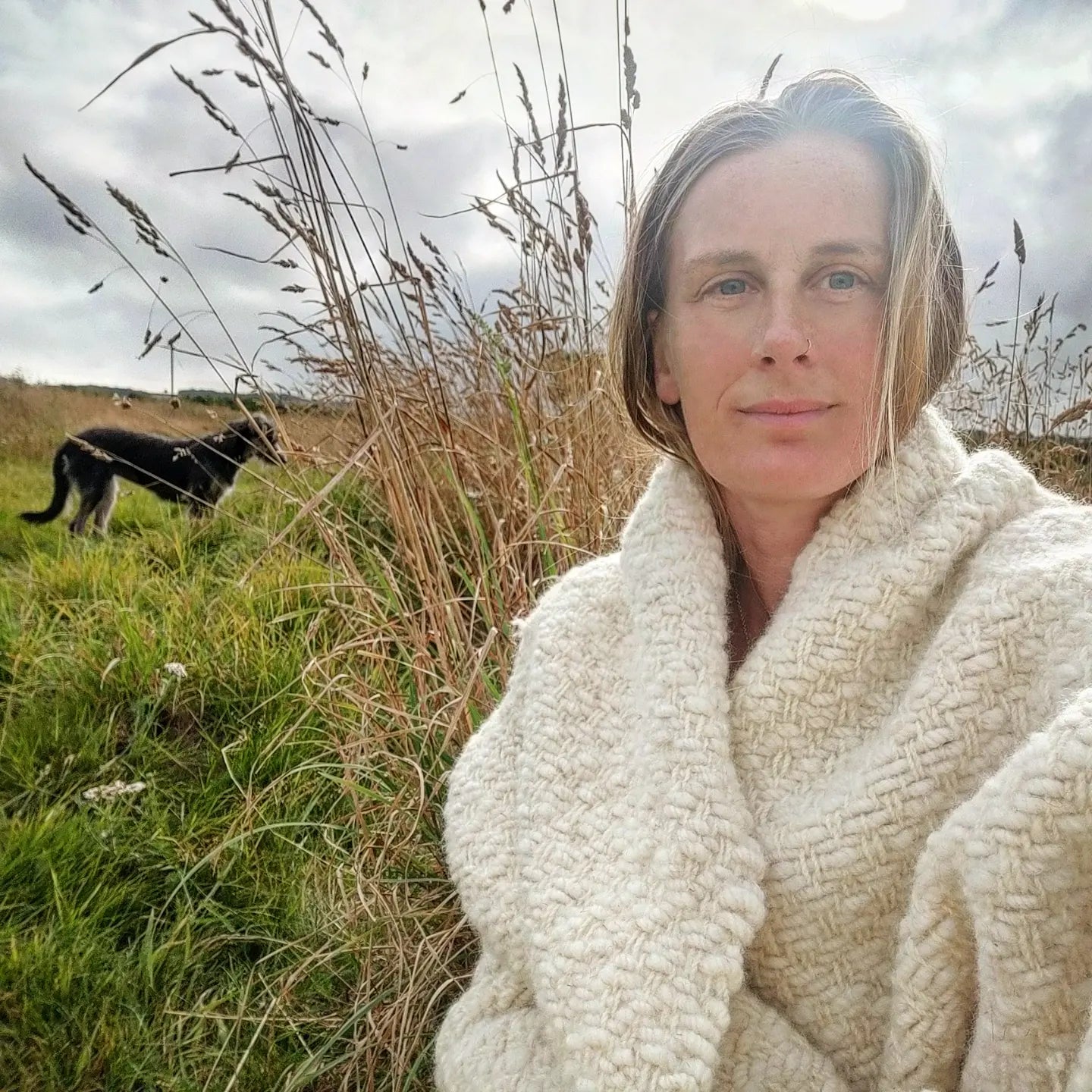 Rowan - Pure Portland wool blanket.