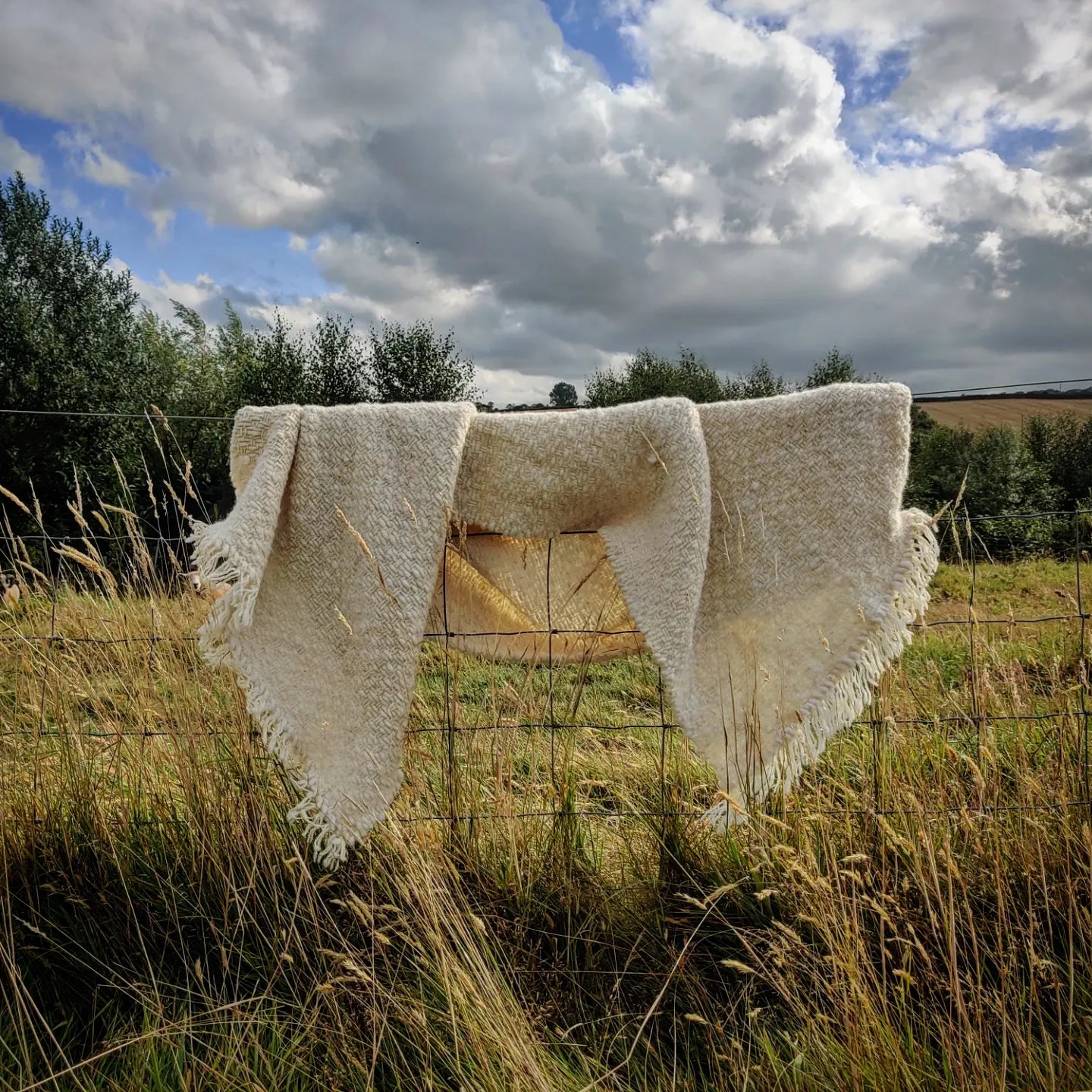 Rowan - Pure Portland wool blanket.