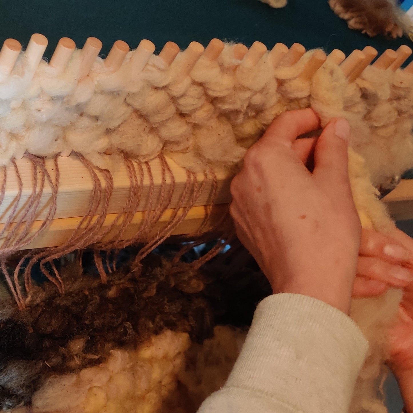 Peg Loom Weaving Tuition