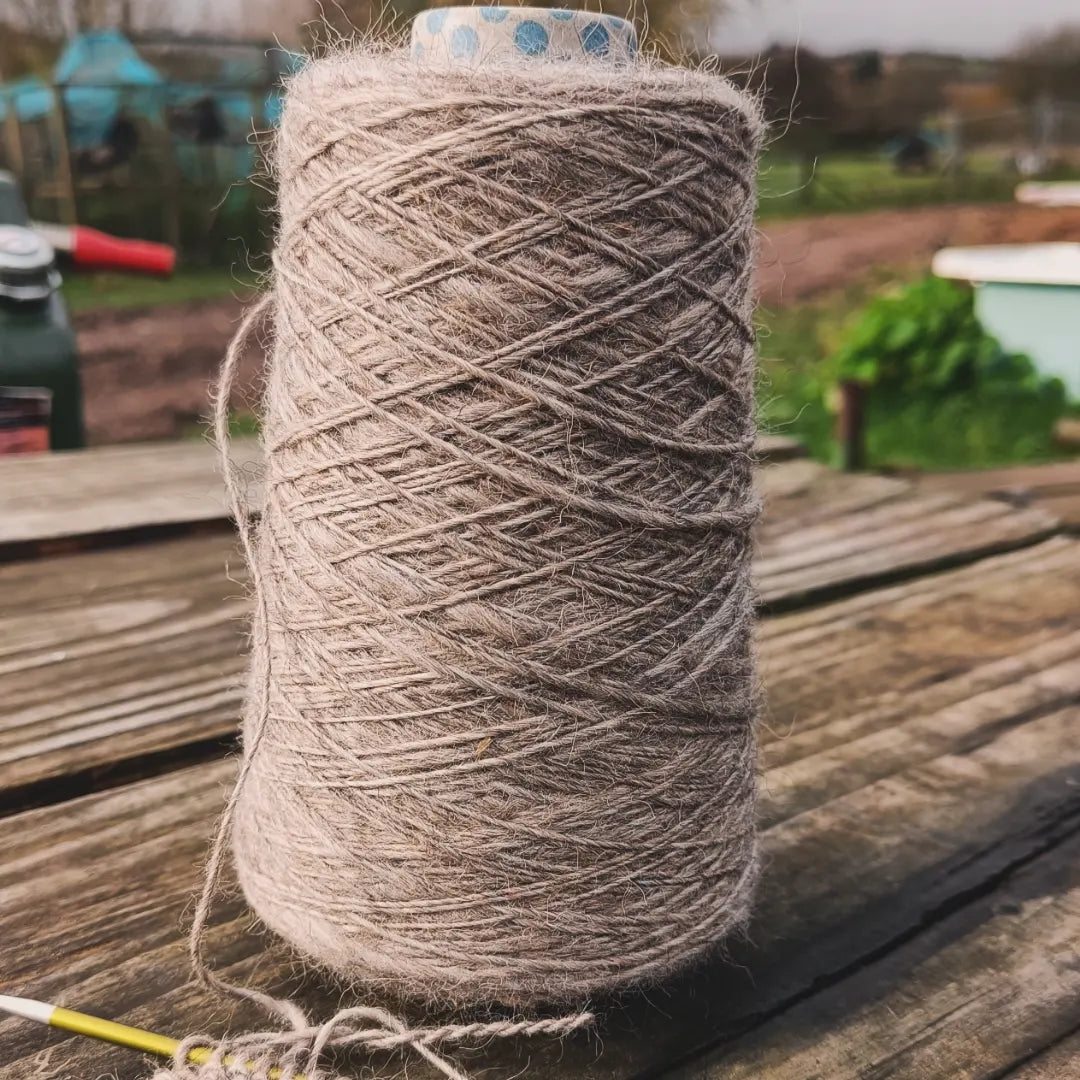Kat. British Wool Scarf with Icelandic Lambswool
