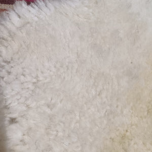 Cream White Portland x Shetland x Icelandic Sheepskin Rug