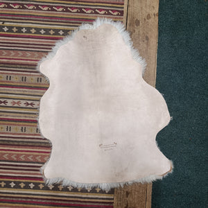 Cream White Portland x Shetland x Icelandic Sheepskin Rug