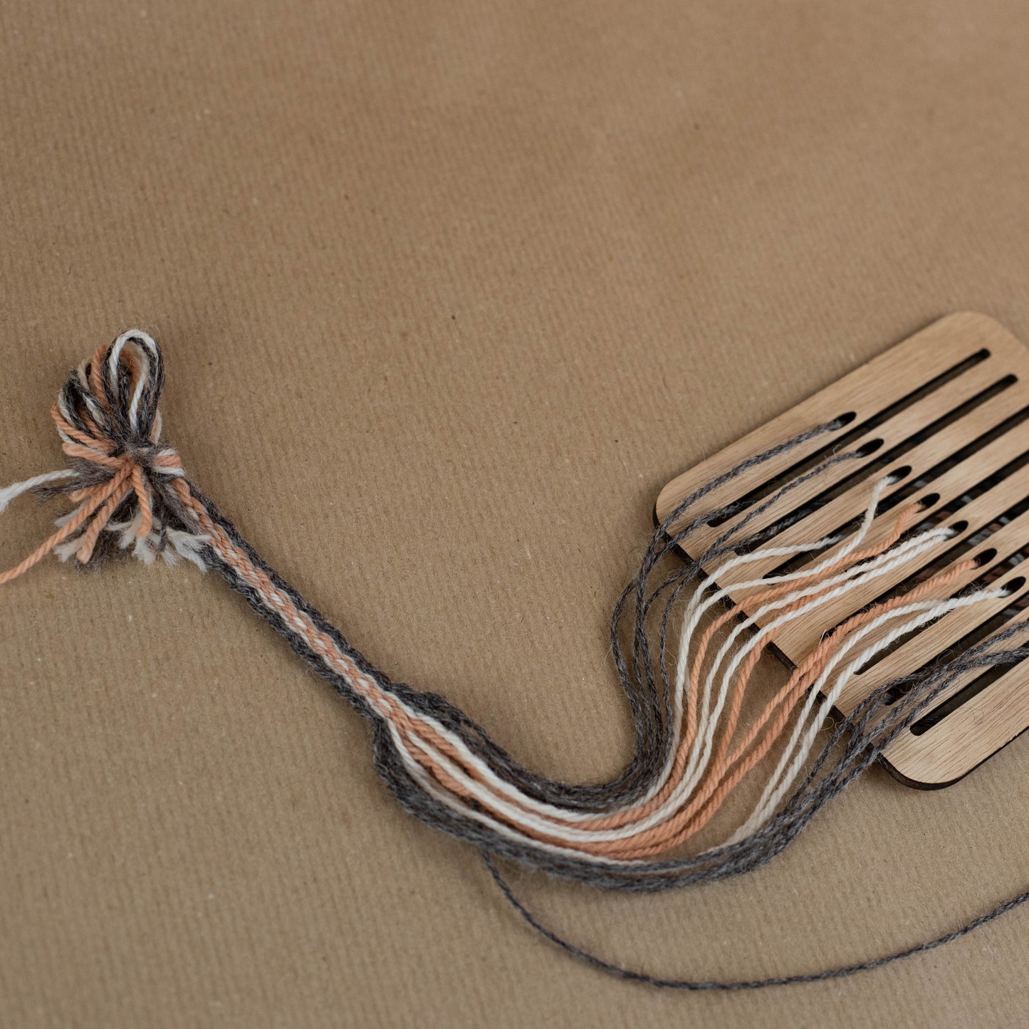 Band Weaving Kit with Plant Dyed Yarn