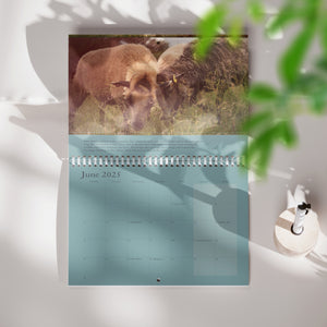 2025 A4 Spiral Bound Wall Calendar