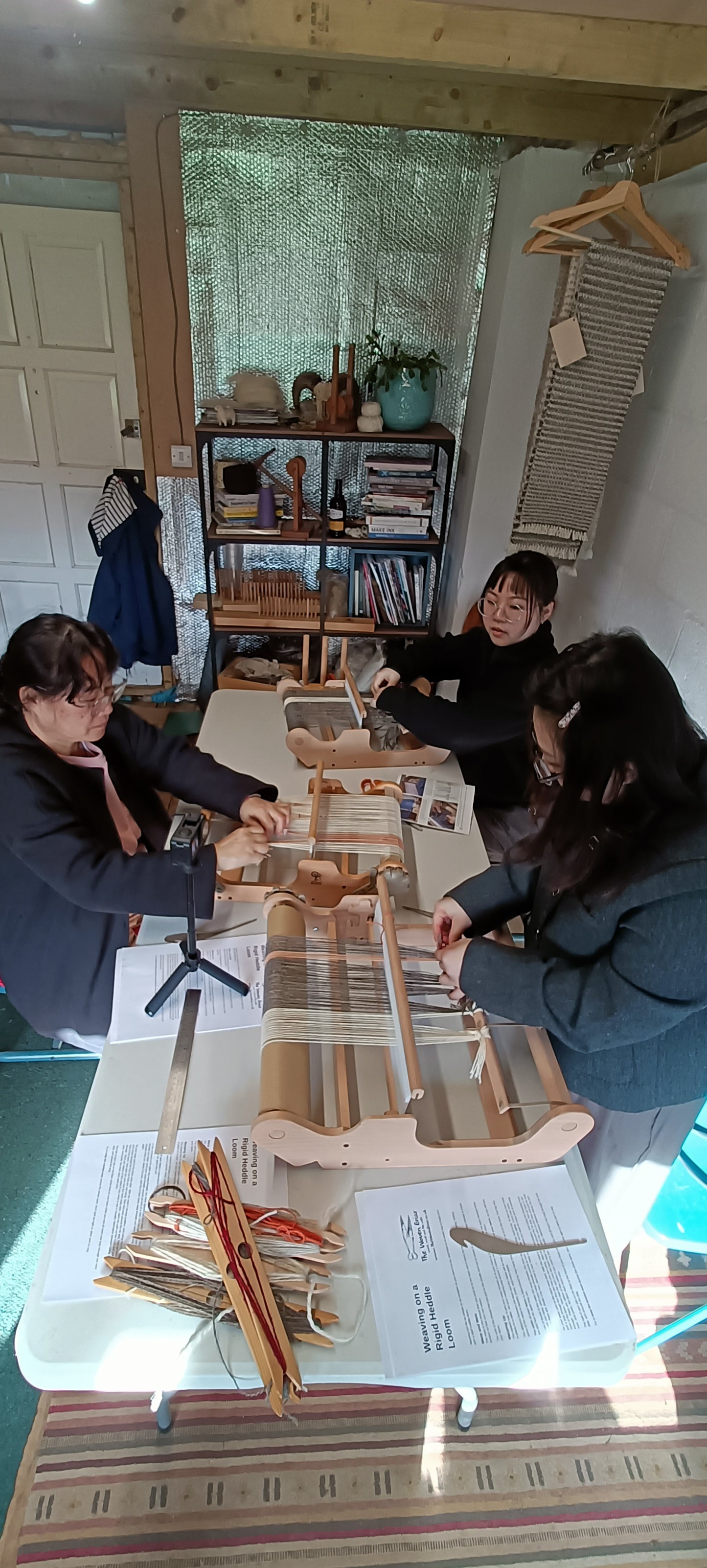 Christmas Rigid Heddle Loom Weaving | December 2025