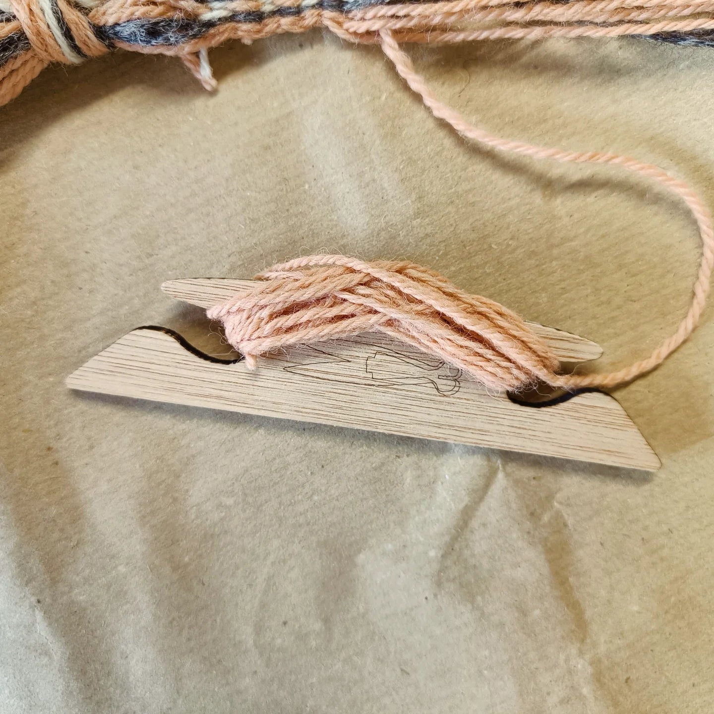 Band Weaving Kit with Plant Dyed Yarn