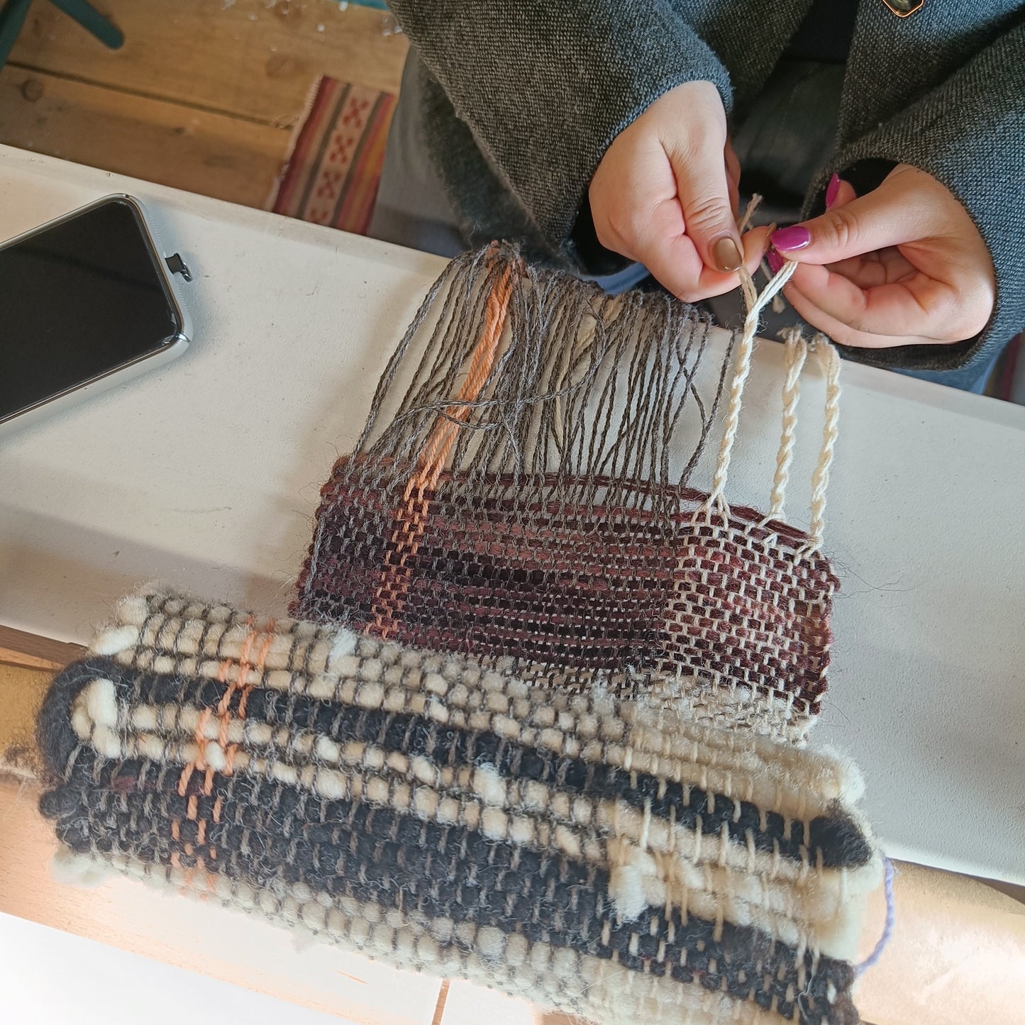 Christmas Rigid Heddle Loom Weaving | December 2025
