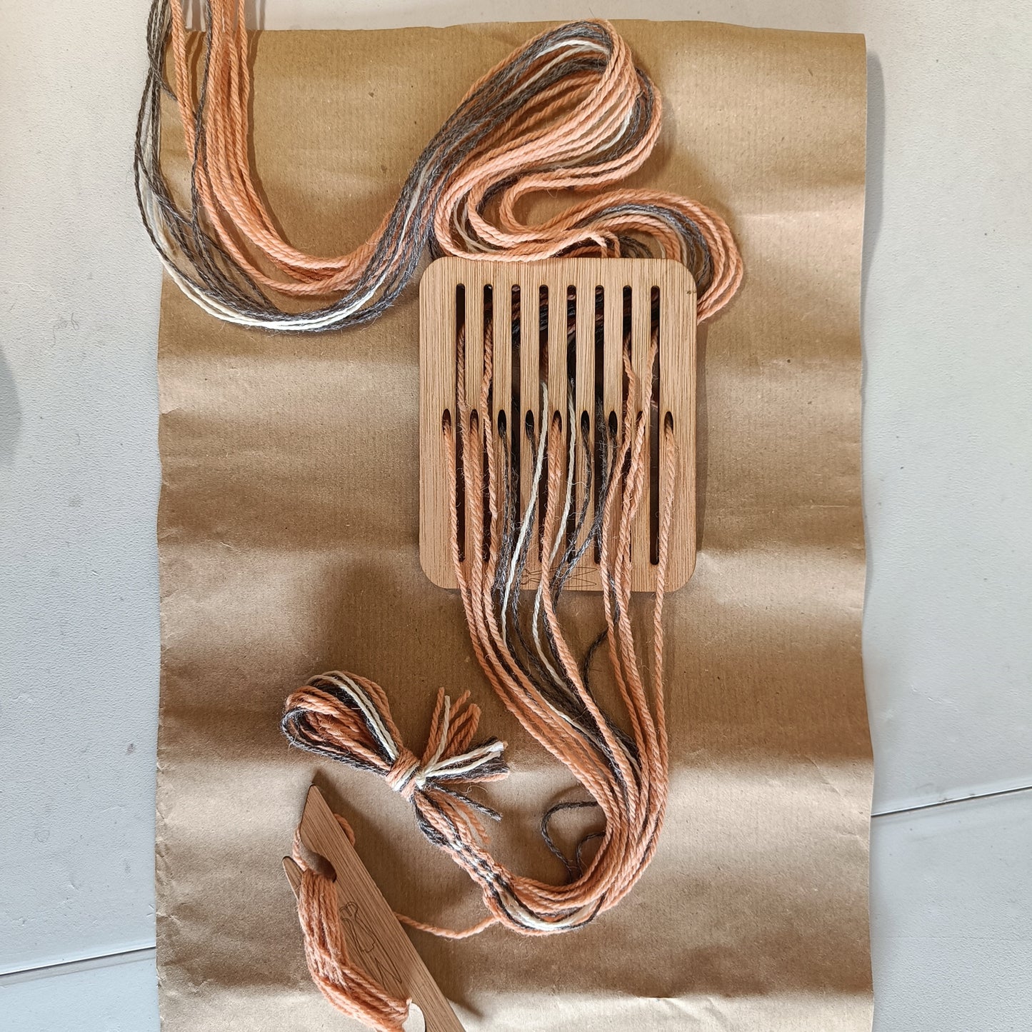 Band Weaving Kit with Plant Dyed Yarn