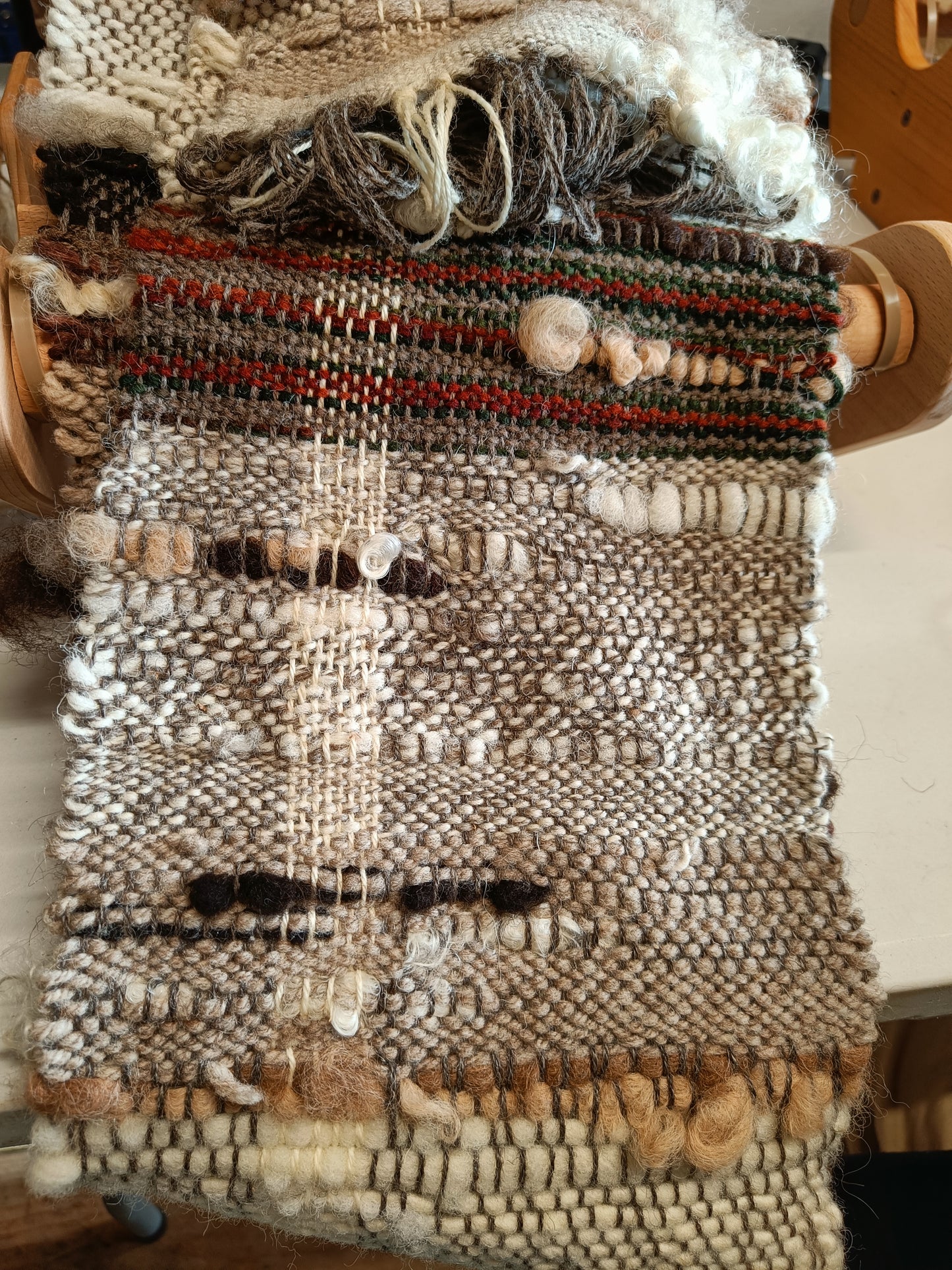 Christmas Rigid Heddle Loom Weaving | December 2025