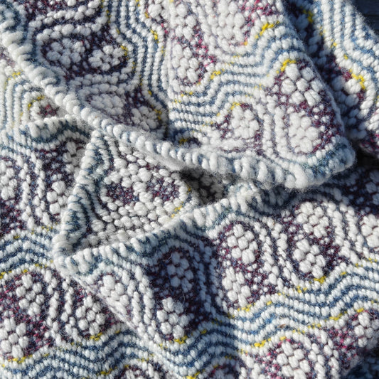 Handspun Lambswool Scarf.