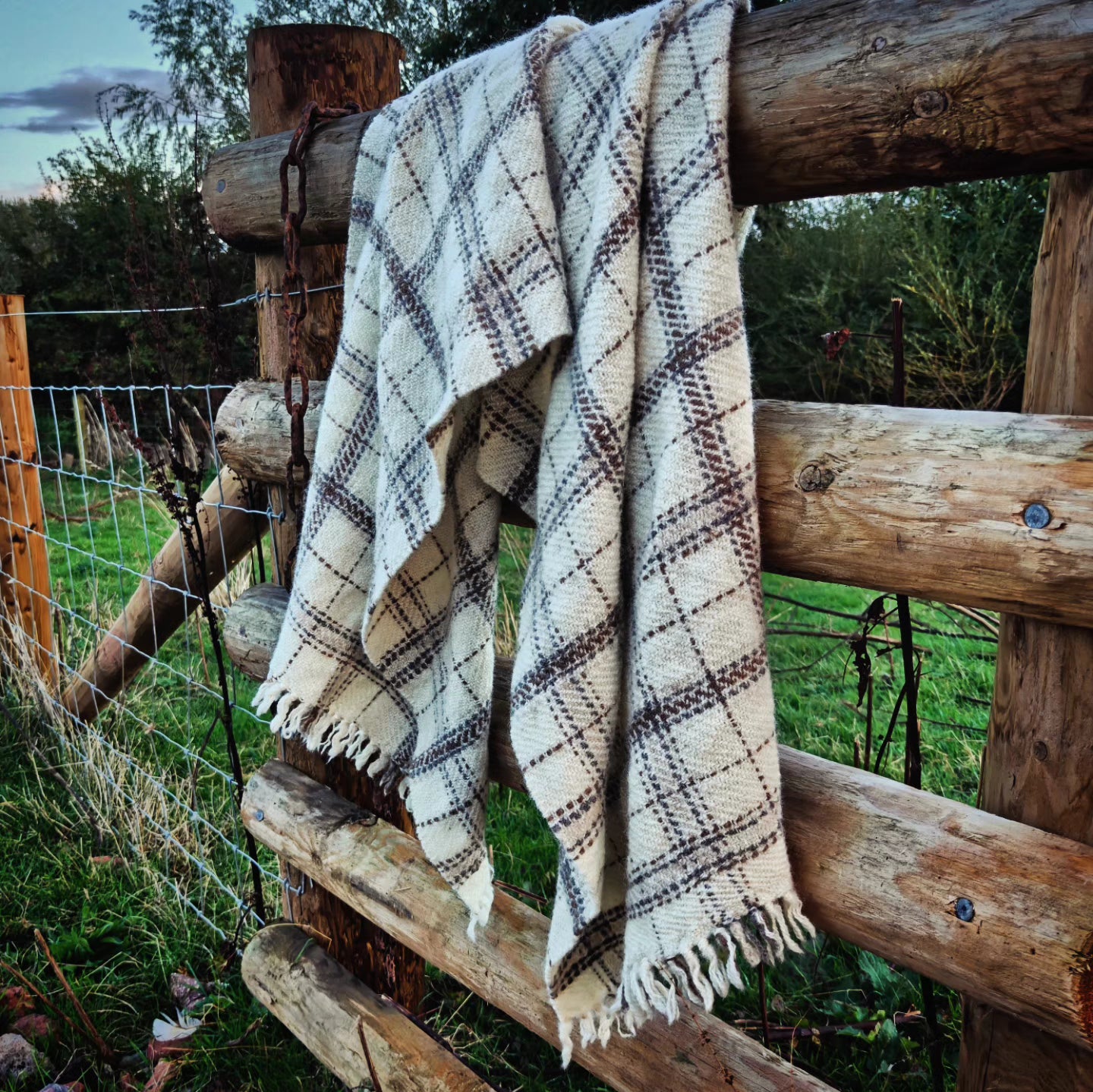 West Somerset Hand Woven Shawl