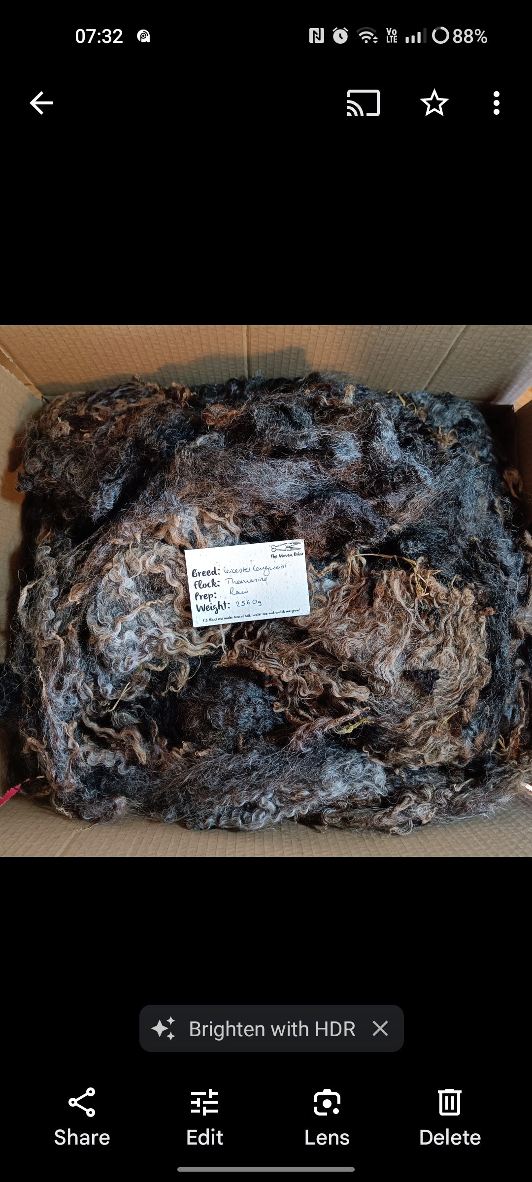 Leicester Longwool Yarn, Quantocks