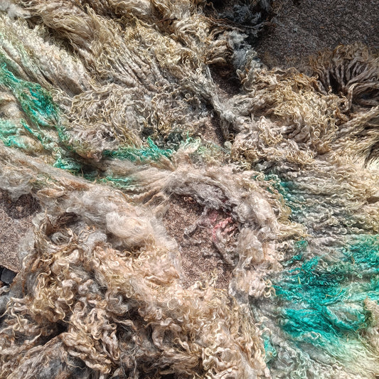 Light Grey Leicester Longwool Fleece