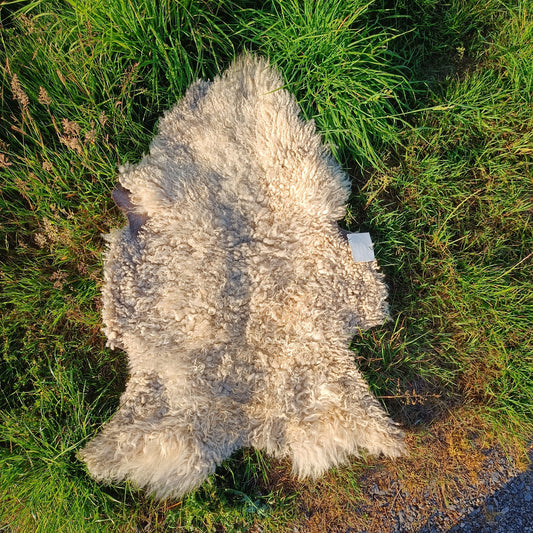 Large Icelandic Cross Sheepskin Rug