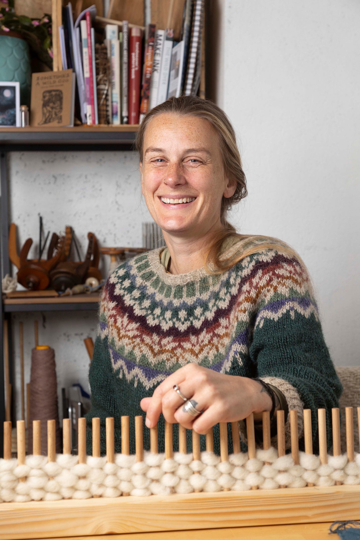 Peg Loom Weaving Tuition